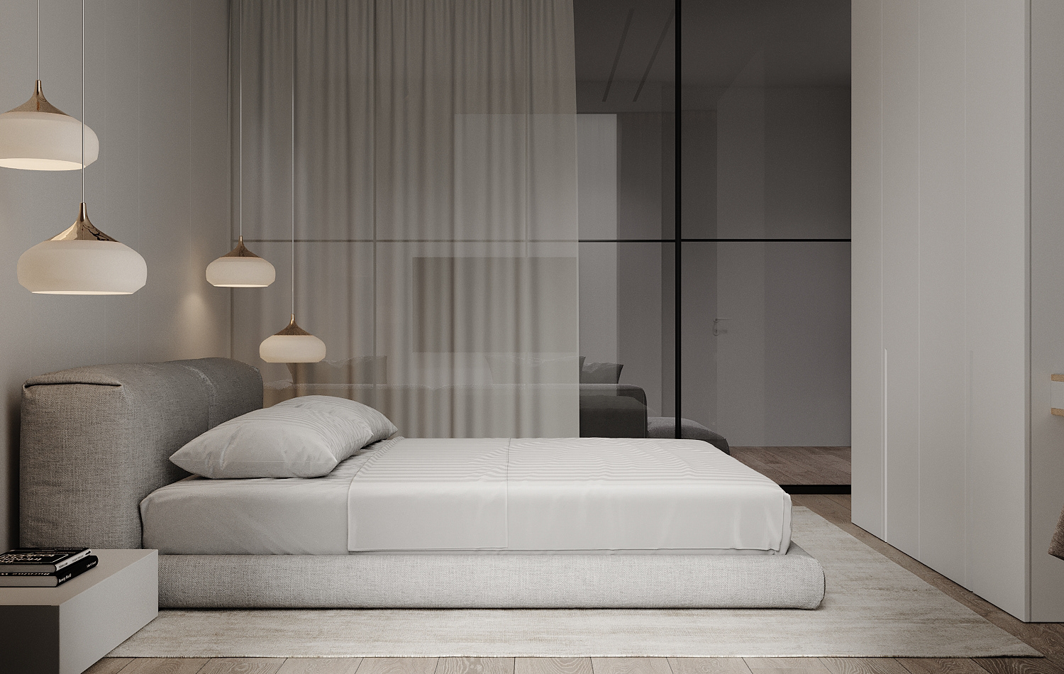 深色系住宅设计 超酷 超有设计感！-10