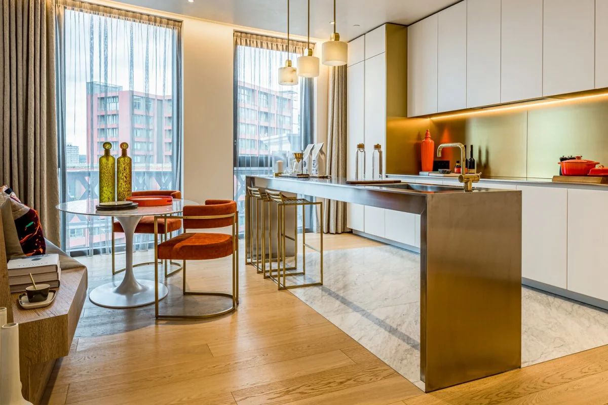 伦敦 Gasholders 顶层公寓丨英国伦敦丨Suna 室内设计-7