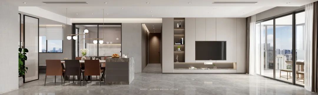 深圳博林天瑞 | 现代简约温馨宅,一家六口的宜居生活-41