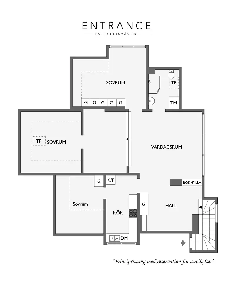 混搭风格的 80 平米小户型设计-24