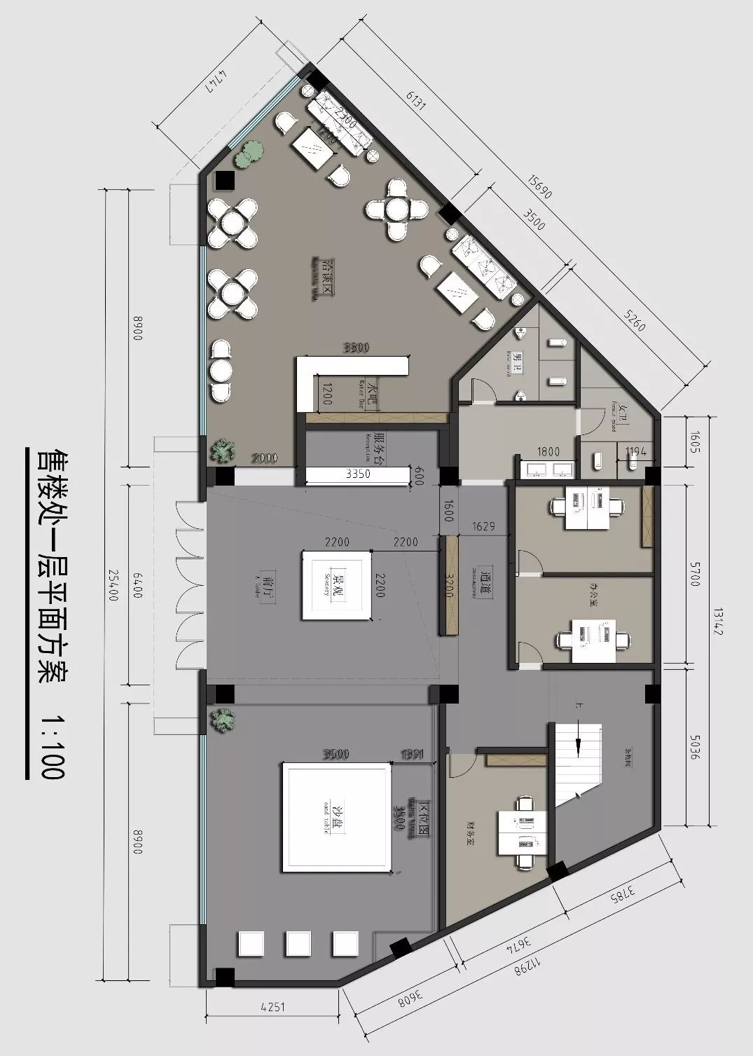 临沂宝德·熙園售楼处 | 现代简约美学典范-18