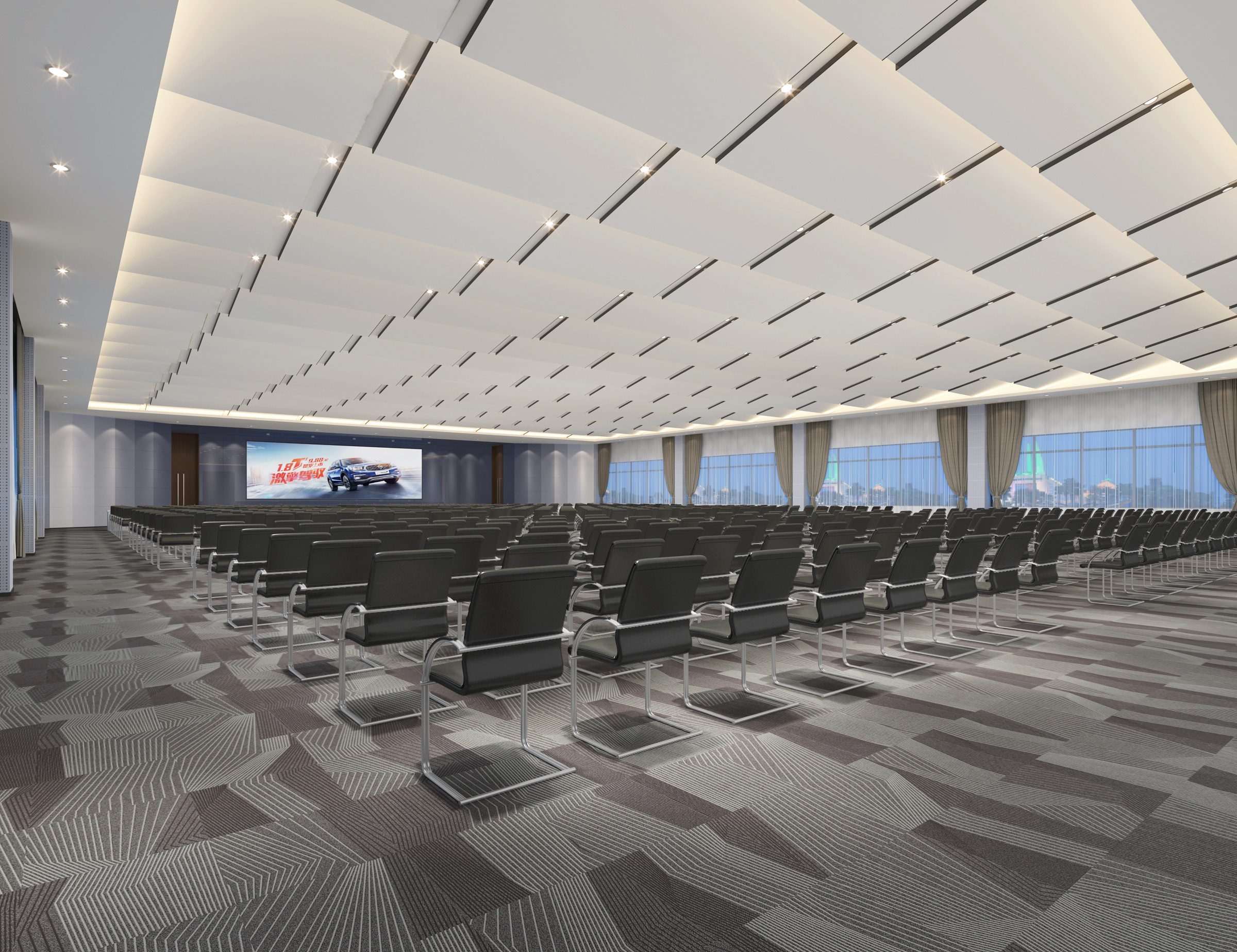 海马汽车动力总成研发中心办公楼装修设计丨中国郑州丨腾升建筑装饰股份有限公司-14