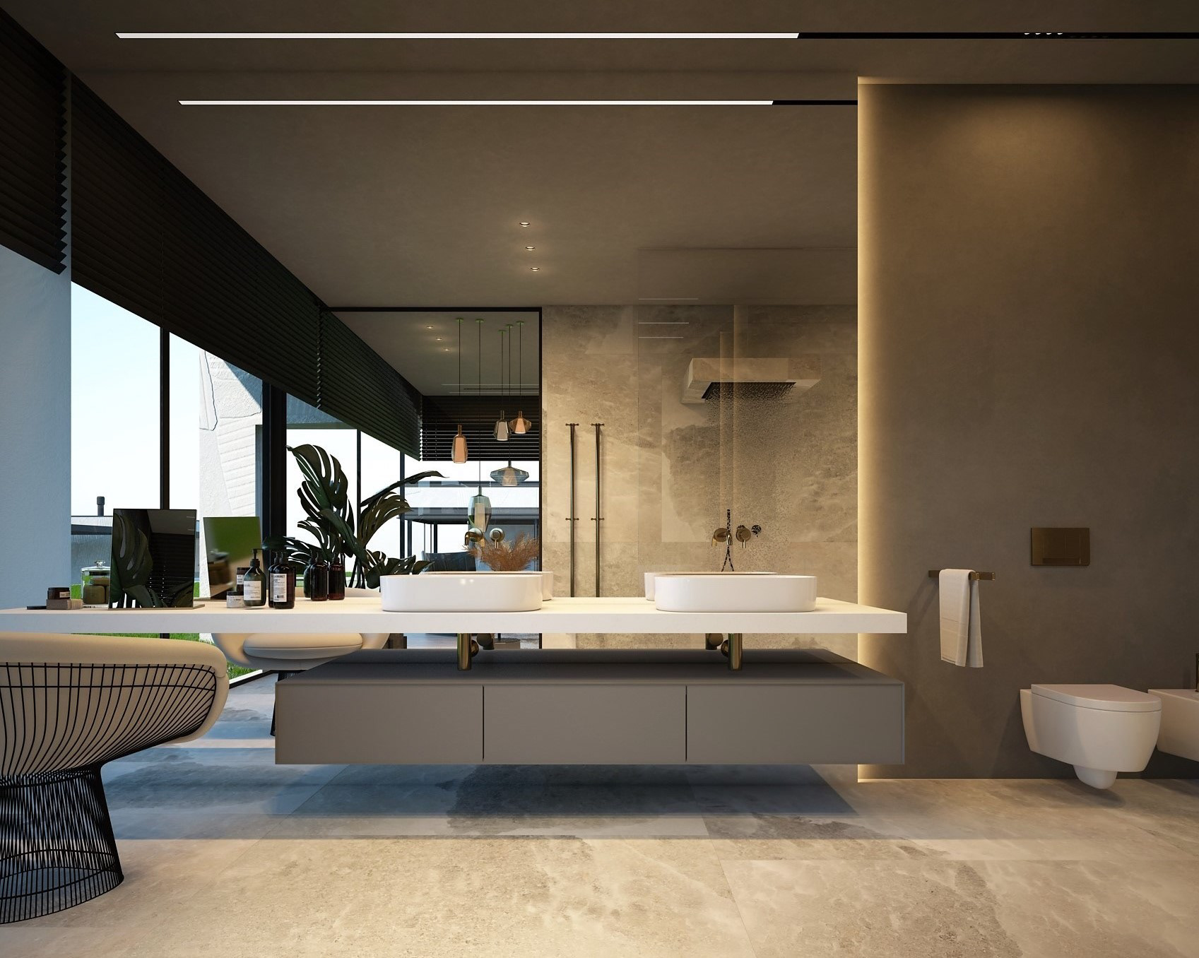 粗旷的工业风 别墅-18