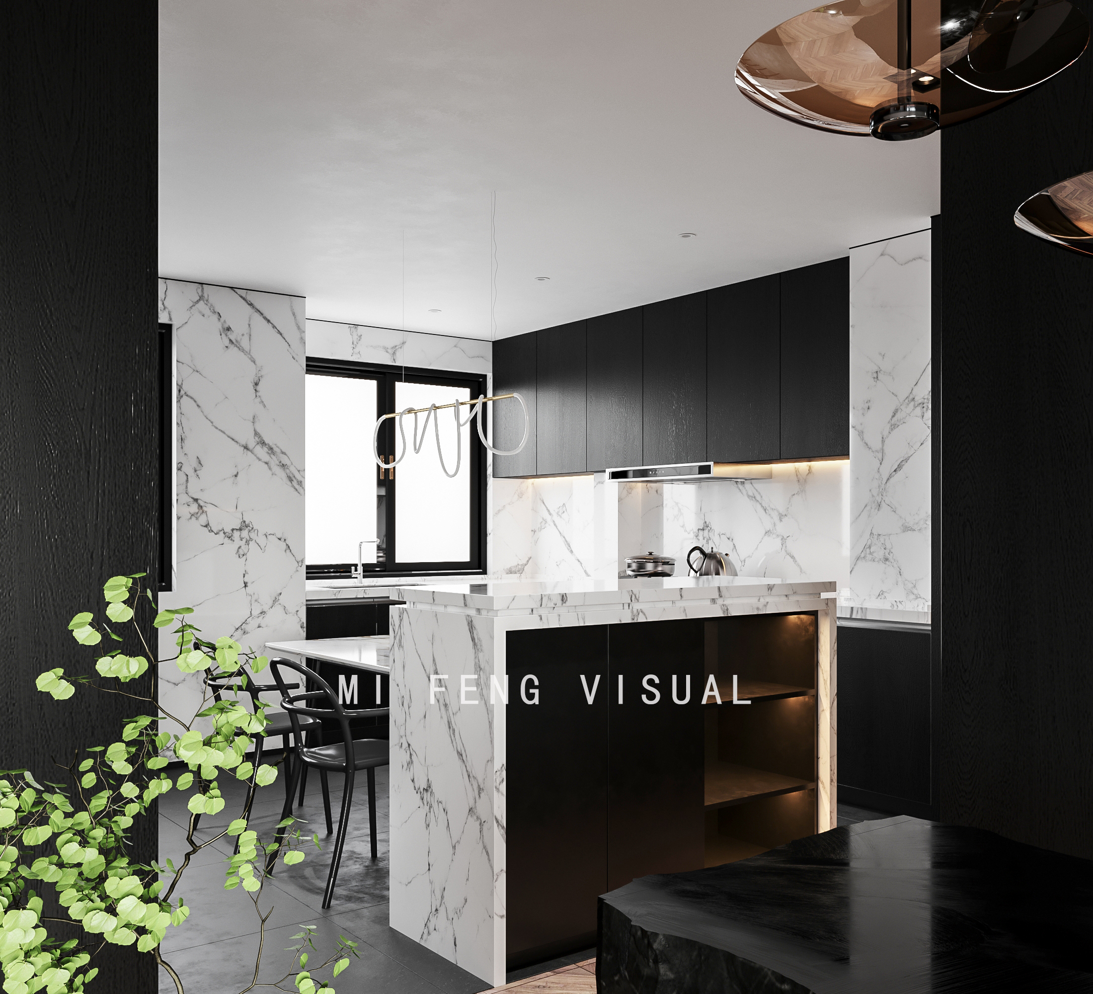 深色调的魅力演绎——某知名设计师项目案例-5