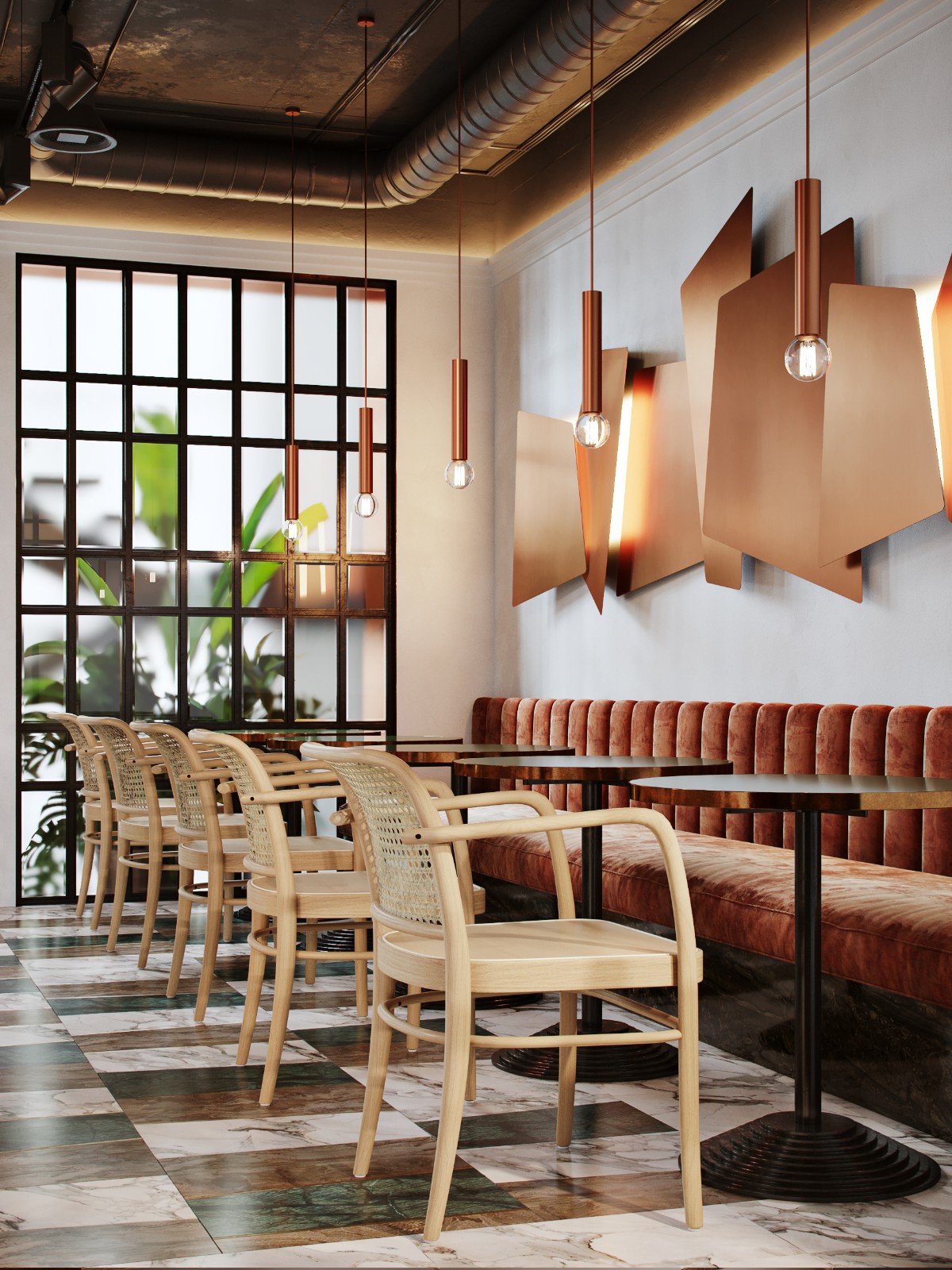 ATO Studio--GLØRIA 莫斯科咖啡厅-7