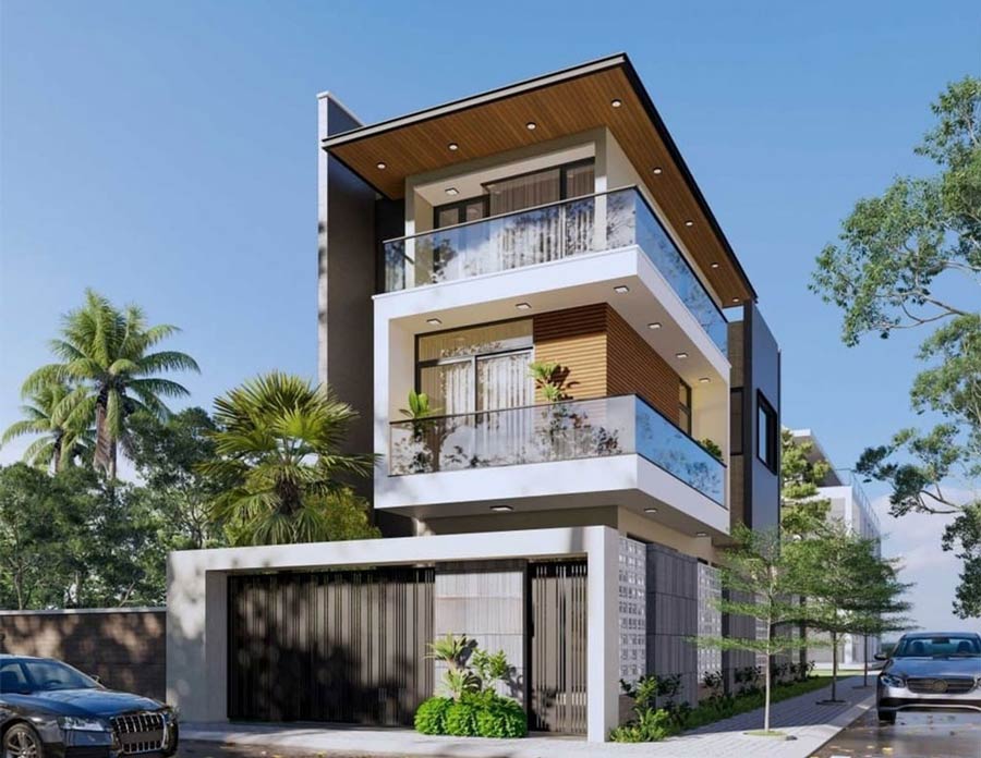 12m深10m宽临街住宅设计丨NEOHouse-6