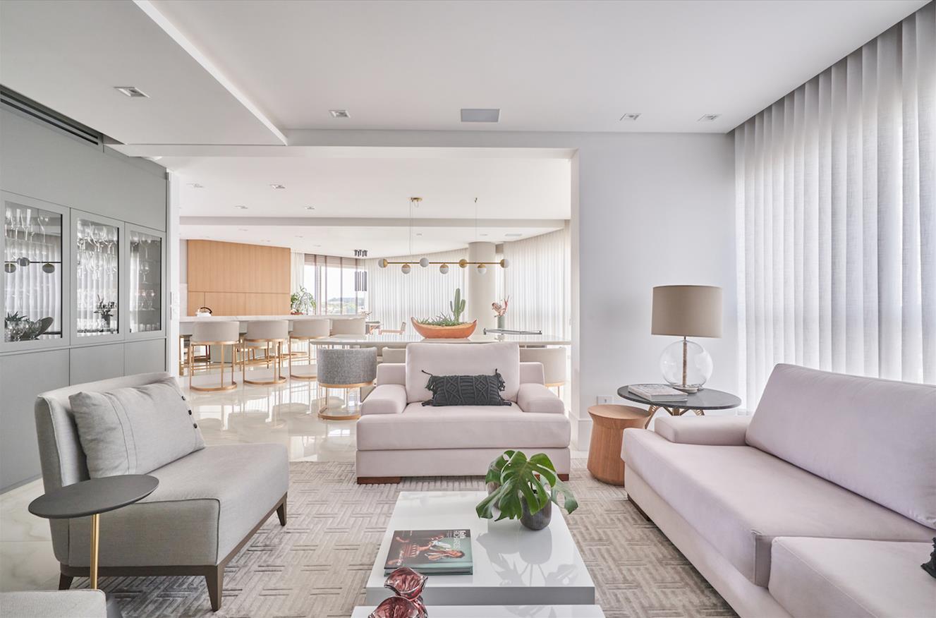 巴西 Paraná住宅,现代简约风格与古典元素的完美融合-1