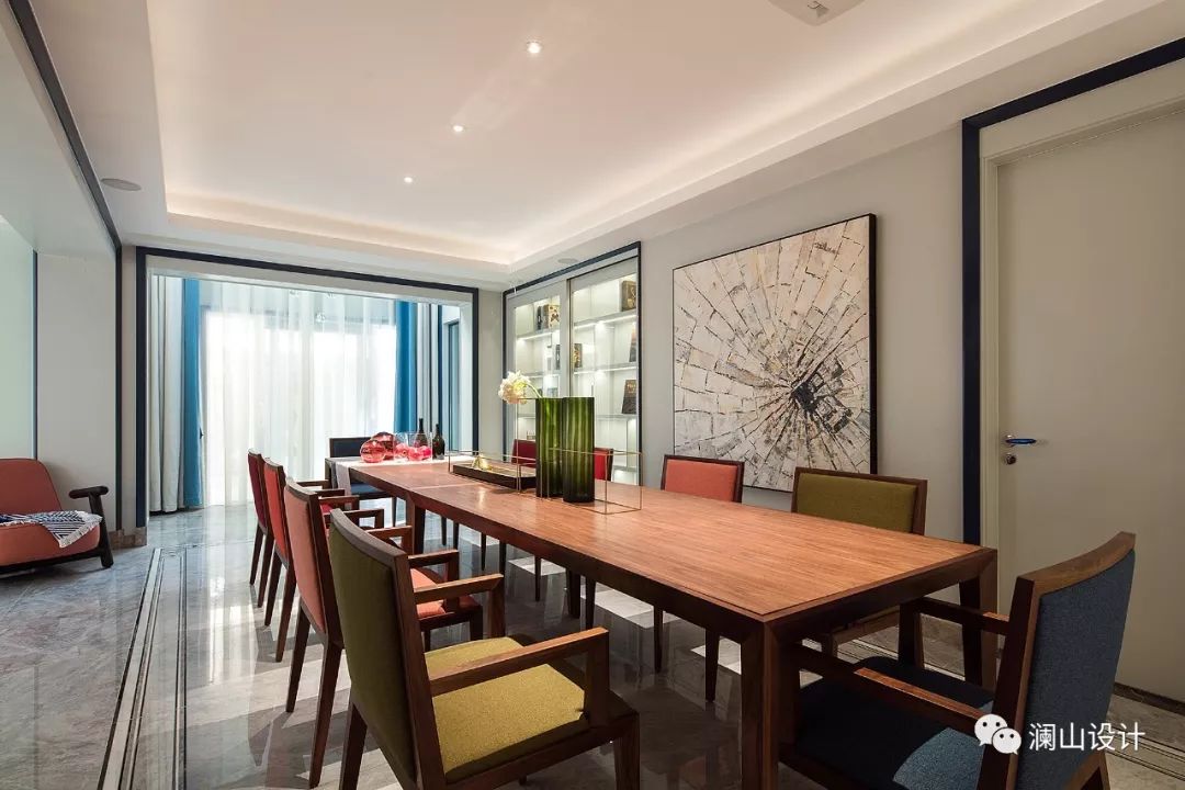 地下室华丽变身,蓝色魔力营造梦幻空间-46