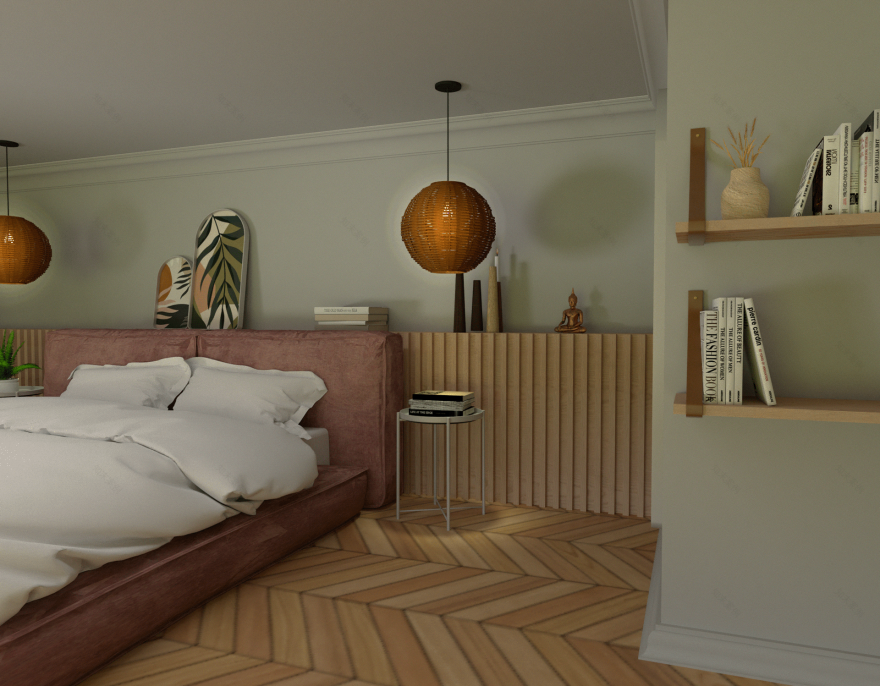 带阳台的阳光房-18