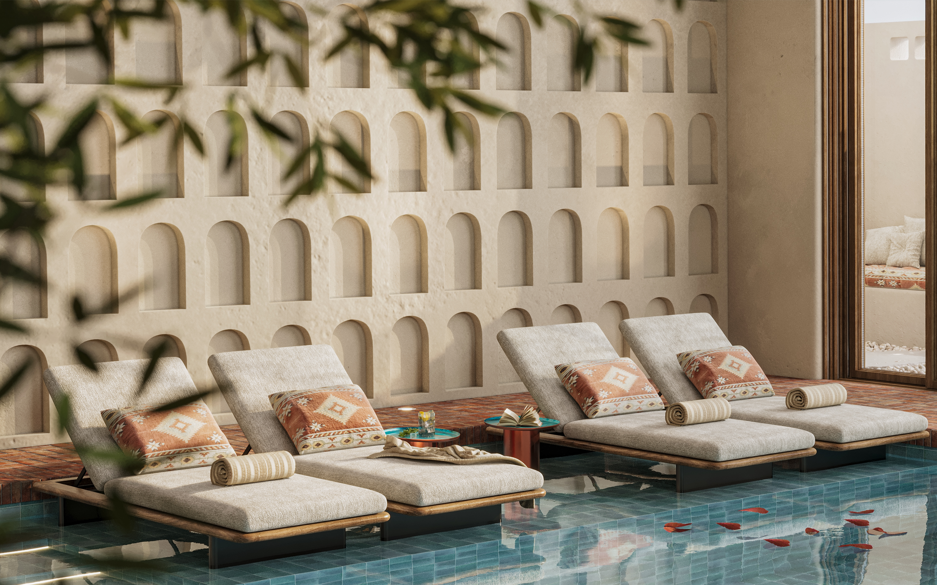 ABHA HOTEL POOL（ABHA酒店泳池）丨沙特阿拉伯丨SHI studio-15