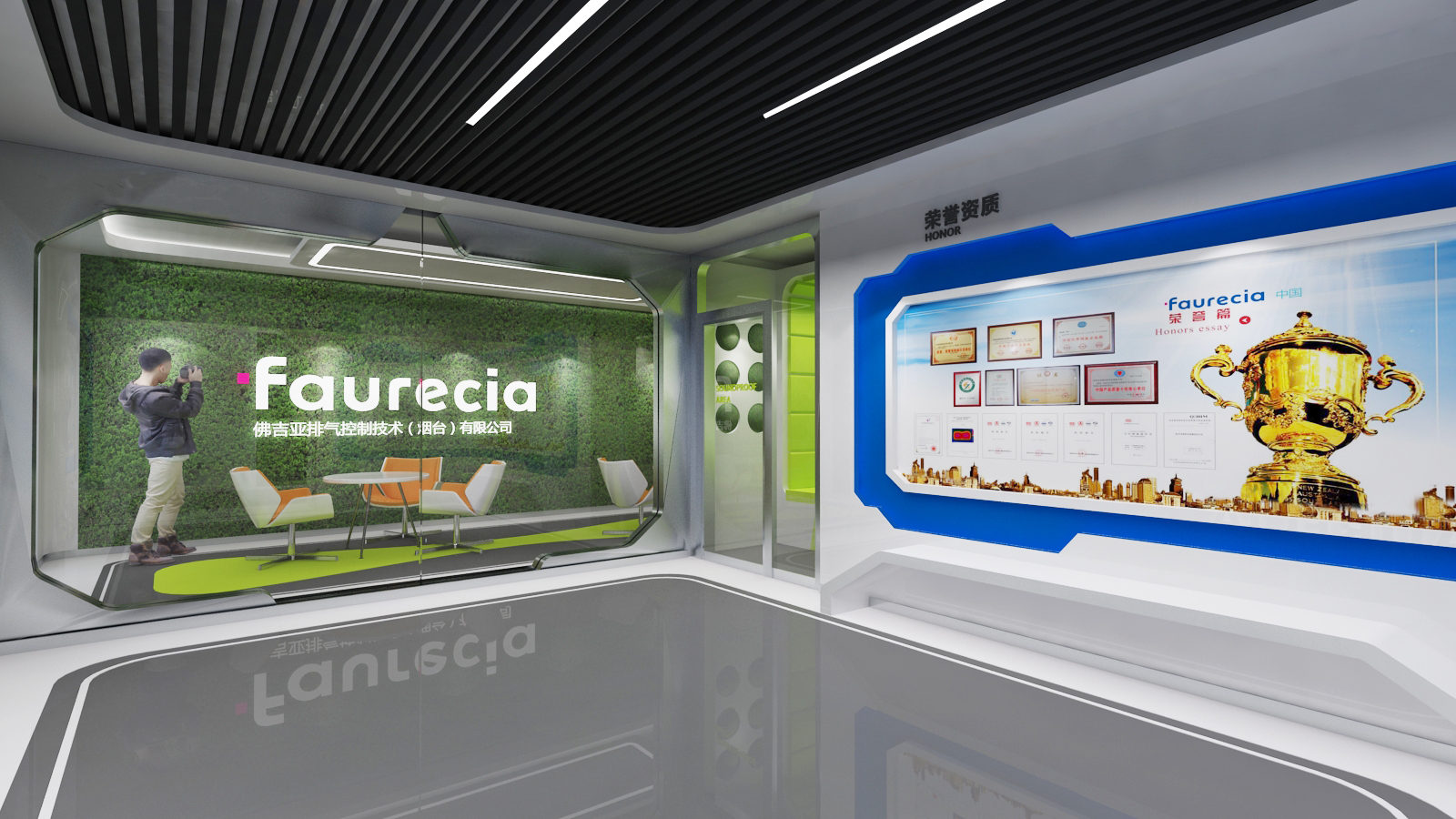 弗吉亚企业展厅丨水经筑设计事务所-15