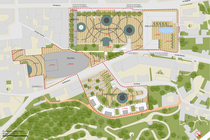 Andrea Maffei Architects |   Piazza della Repubblica and Varese’s theatre -2