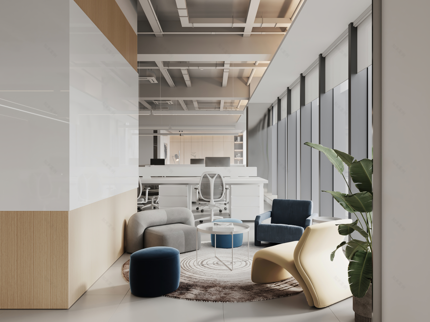 浙江慧远工程数据技术办公楼丨中国杭州丨魔戏空间设计&ABDdesign-57