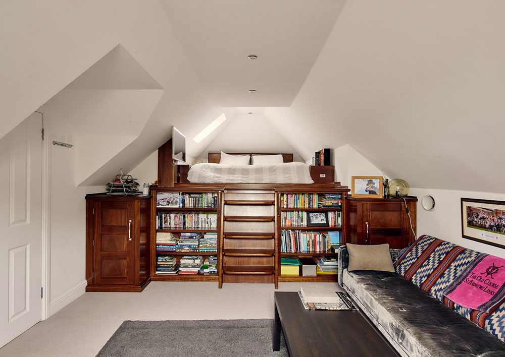 “伦敦郊区 18 世纪乔治亚式别墅 | 绿意中的古典英伦风”-21