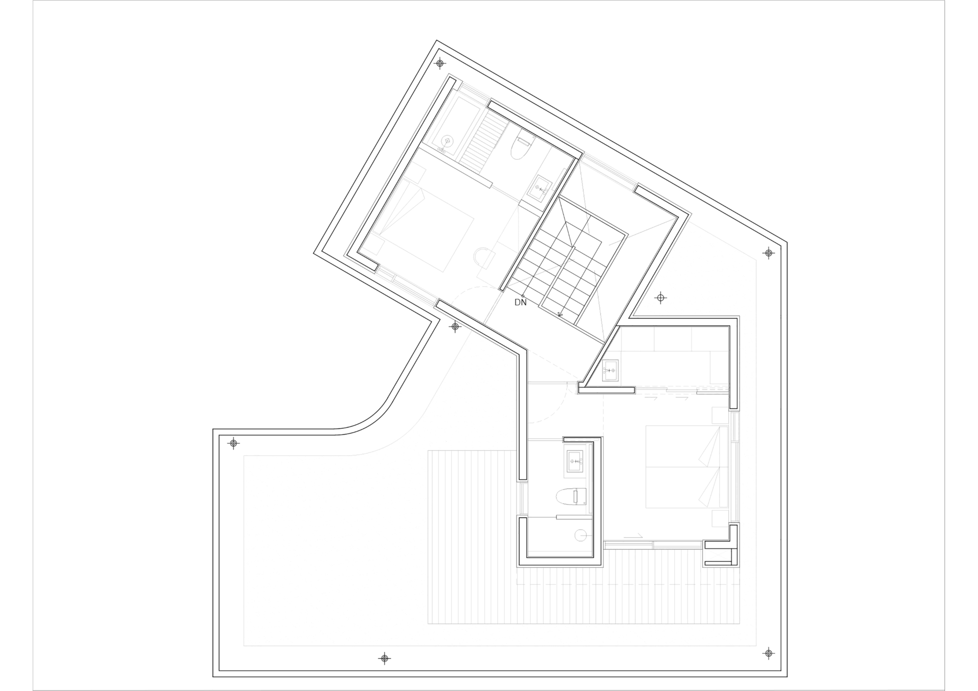 Two Gabled Volumes, One Landscape丨BRBB Architects-34