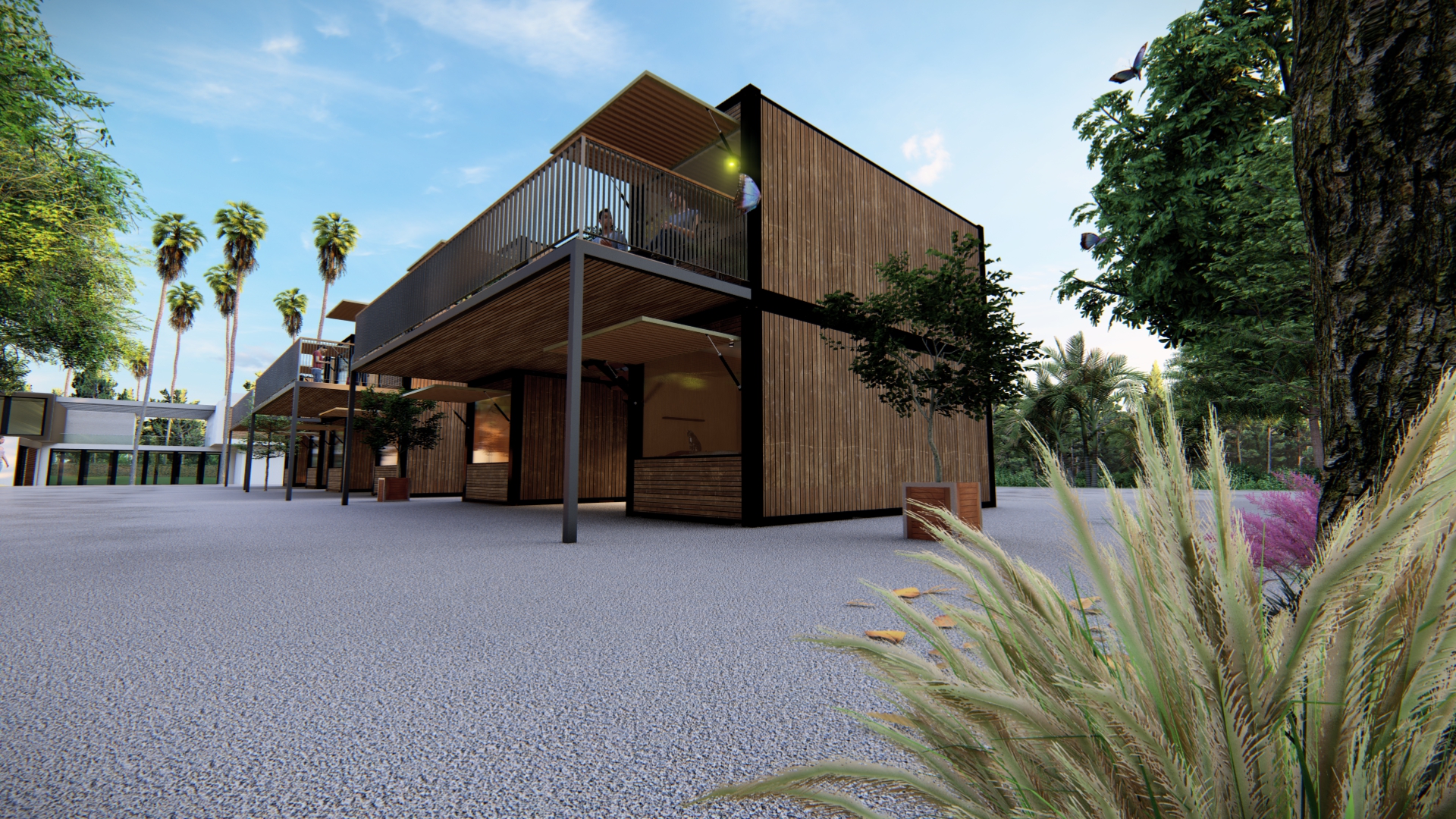 预制模块化集装箱酒店丨Damijan Koprivc-16