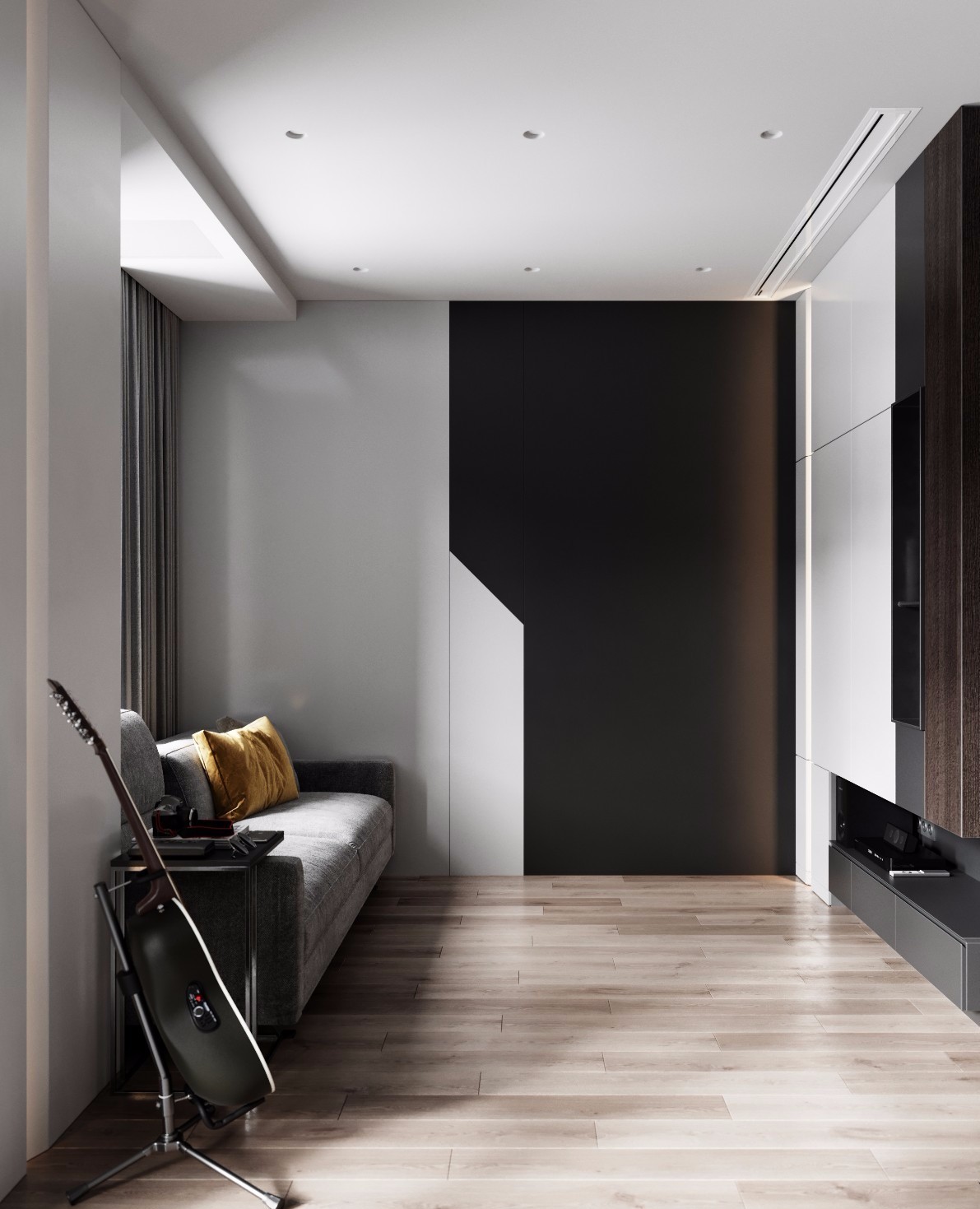 圣彼得堡 65㎡简约卧室设计丨俄罗斯圣彼得堡-17