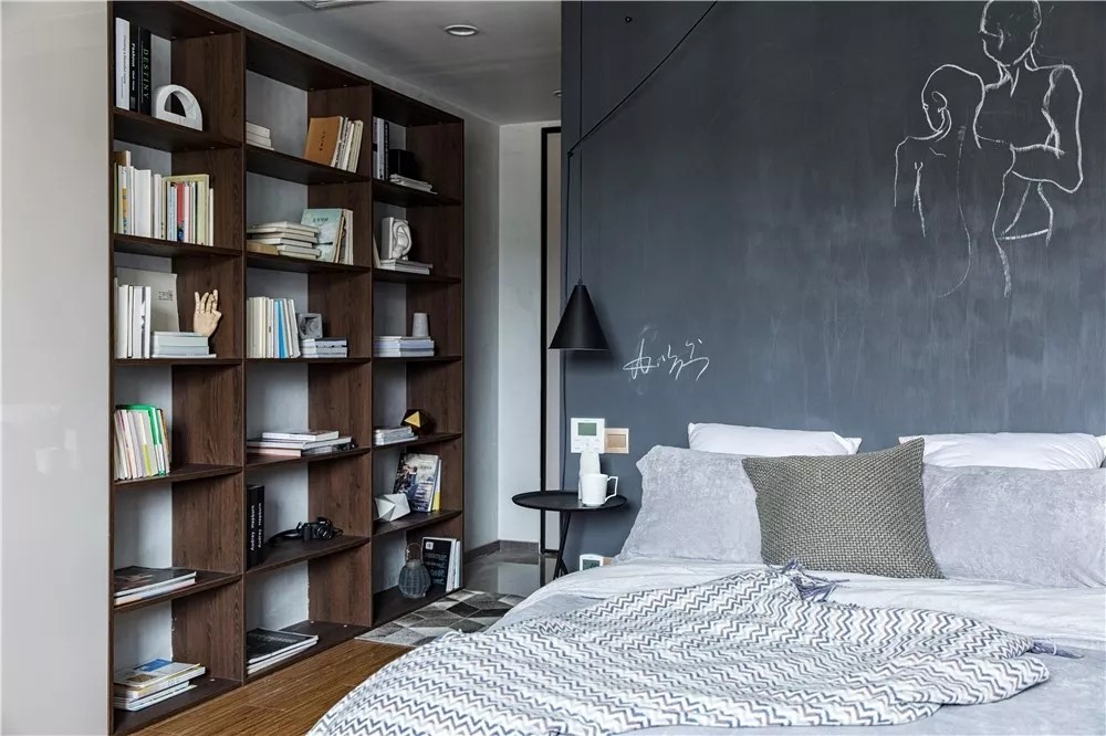 长江绿洲上的现代简约风精装房改造-24