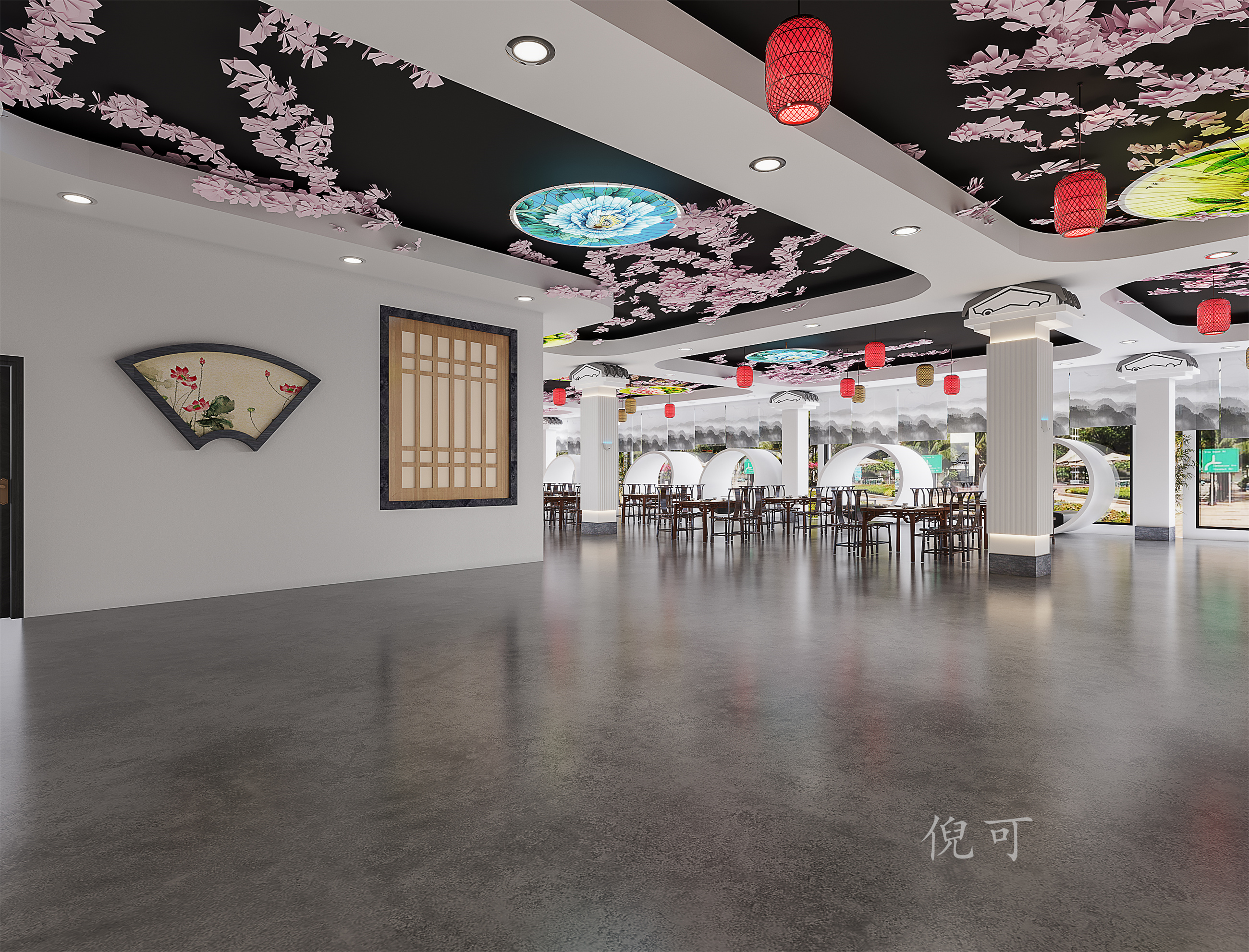 员工餐厅设计-6