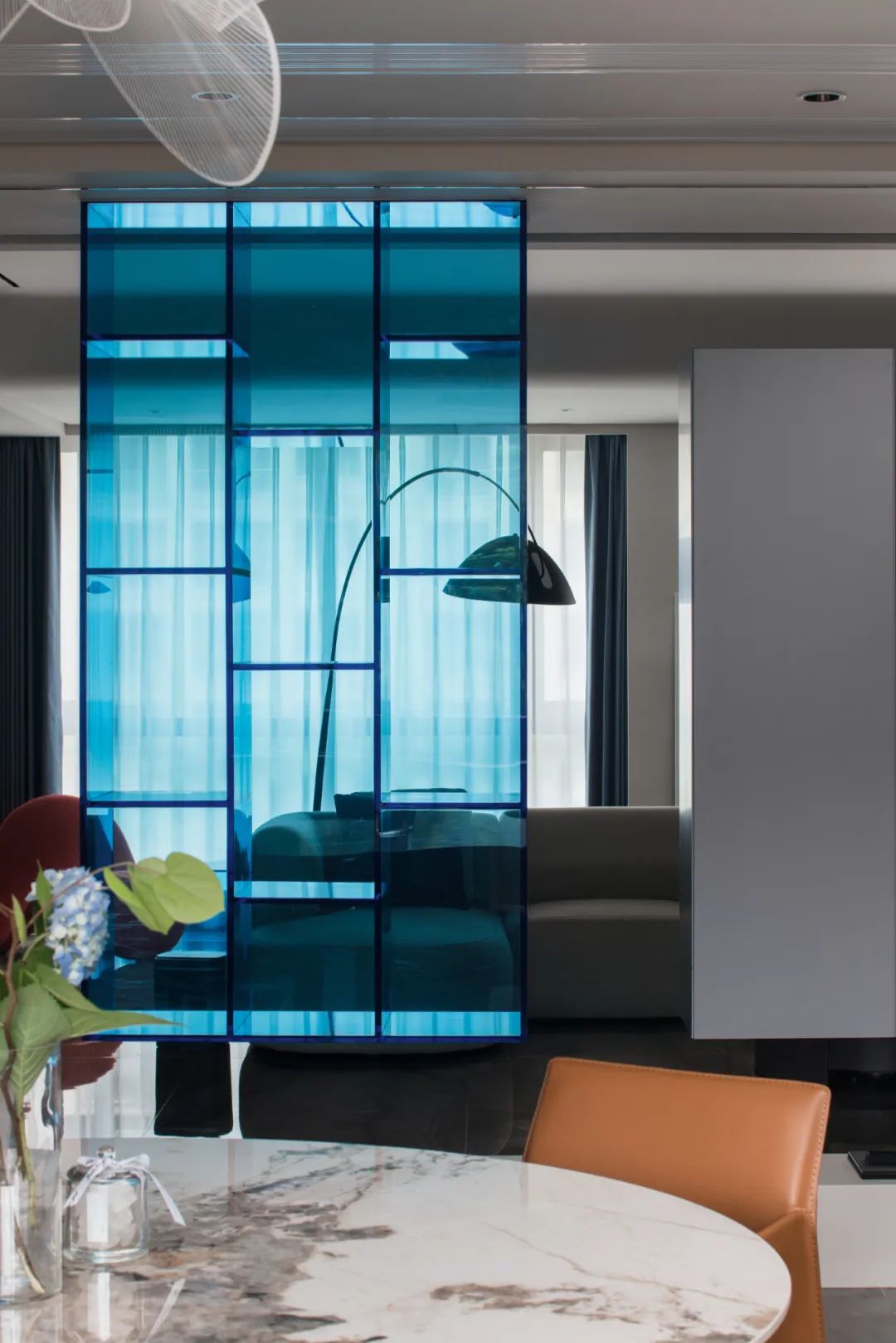 克莱因蓝的宁静 · 青创空间设计的 260㎡舒适家居丨中国浙江-28