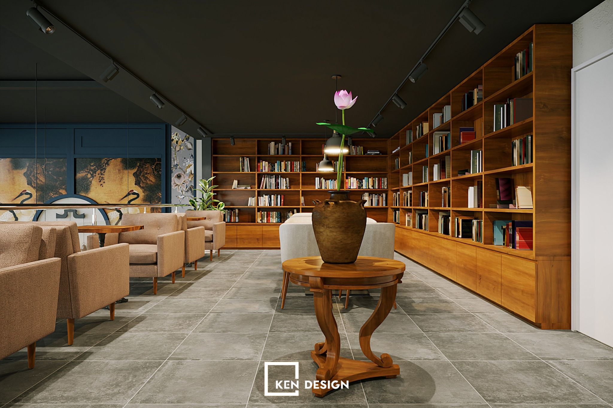 Amarin咖啡馆设计丨美国丨KenDesign-40