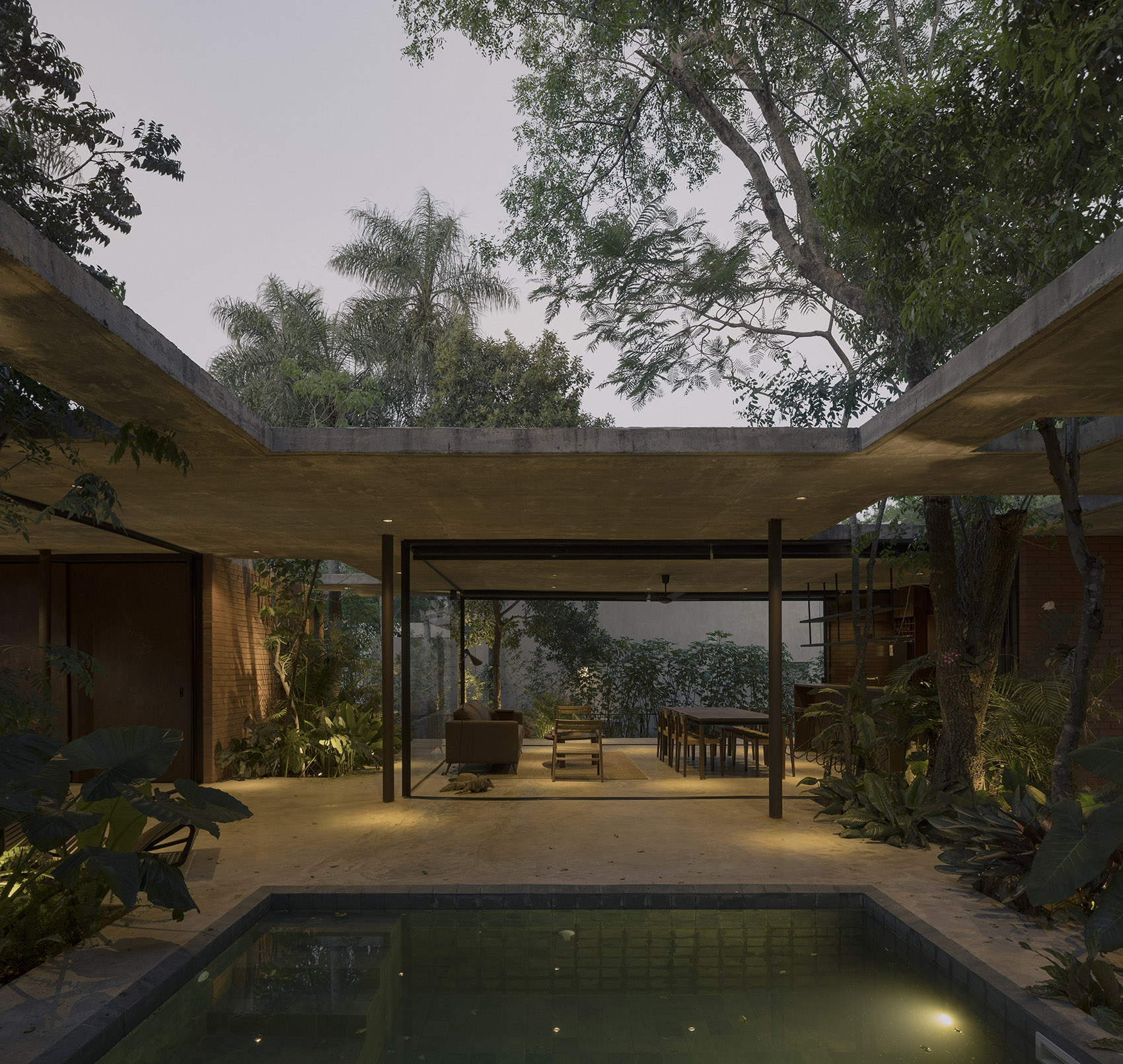 屋中森林丨巴拉圭丨Equipo de Arquitectura-56