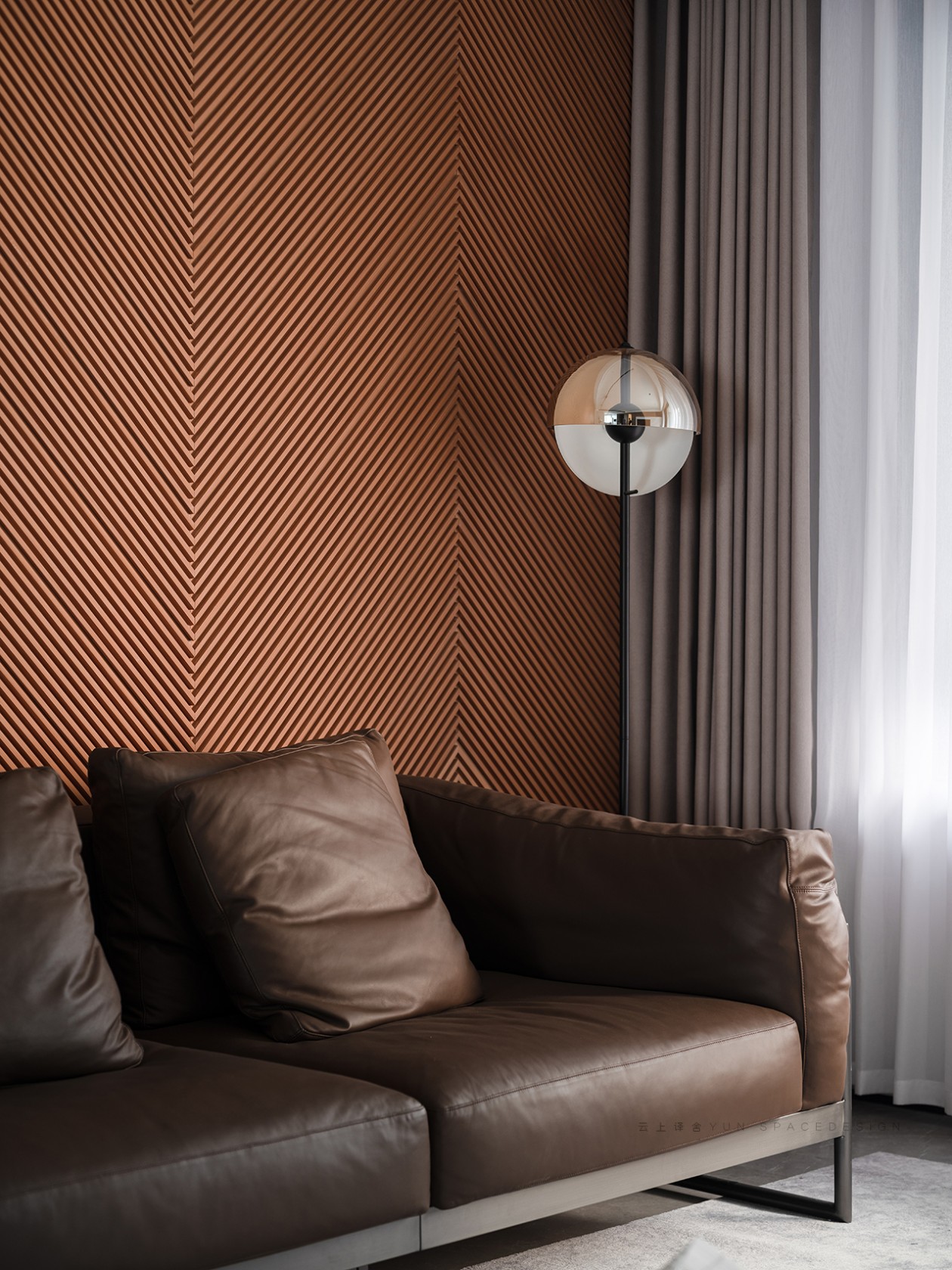 淄博紫薇园 199㎡现代轻奢住宅设计 | 品质生活,优雅时尚-33