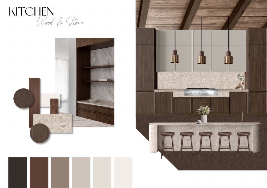 6400 平方英尺房屋的情绪板设计丨美国丨OMMA ARCHITECTS-4