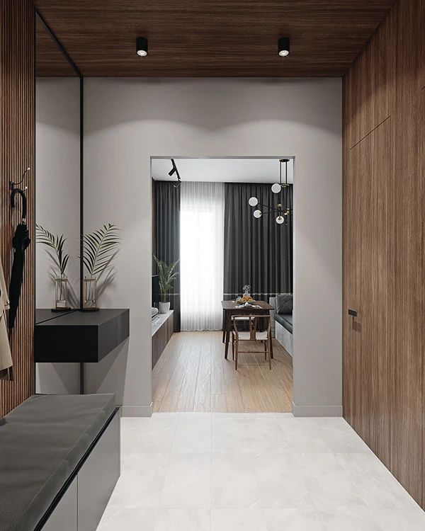 120㎡现代原木风公寓丨俄罗斯莫斯科丨Tanya Bykovskaya-41