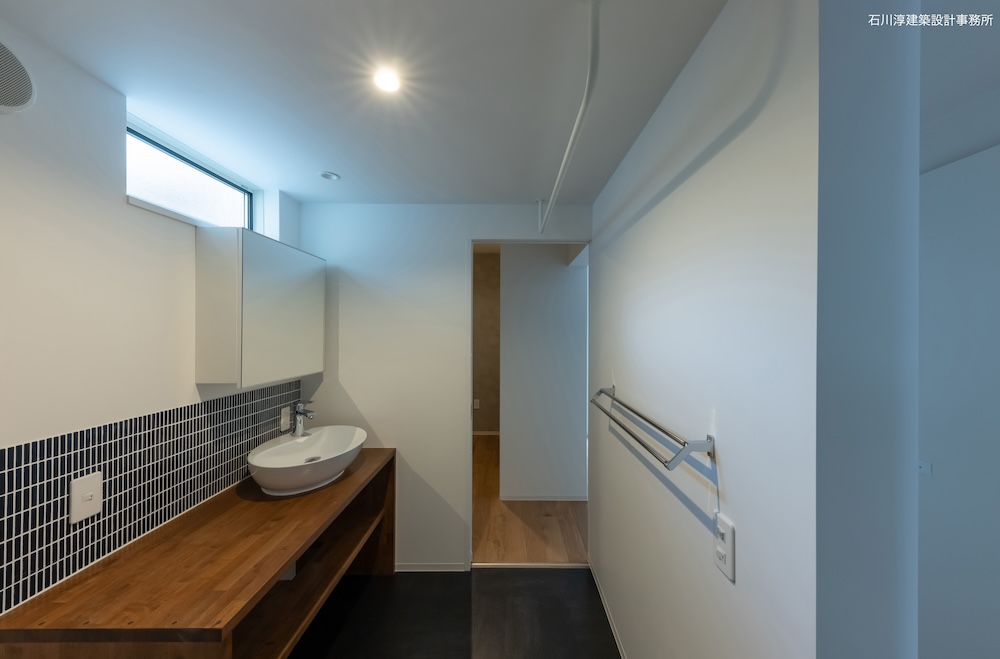 五重塔を借景 屋上バルコニーの家 OUCHI 50丨日本京都丨石川淳建築設計事務所-38