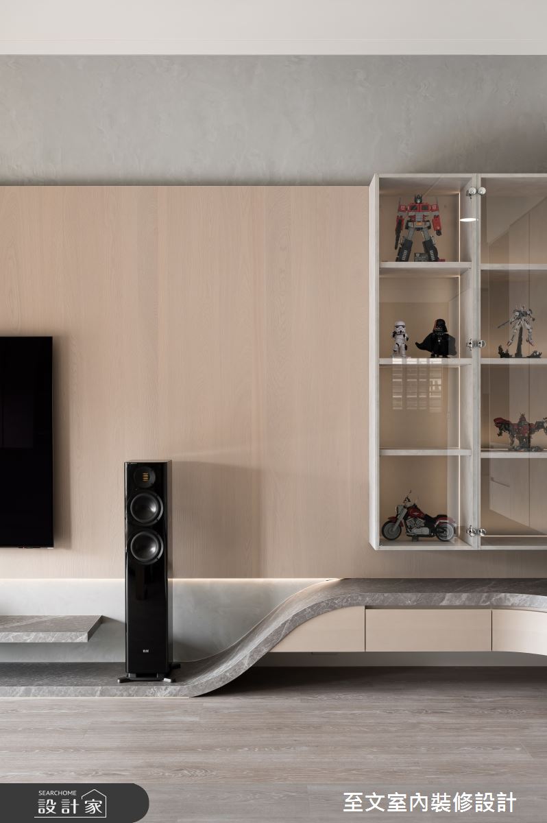 至文·隅美·现代风·53坪设计案例丨至文室内装修设计-8