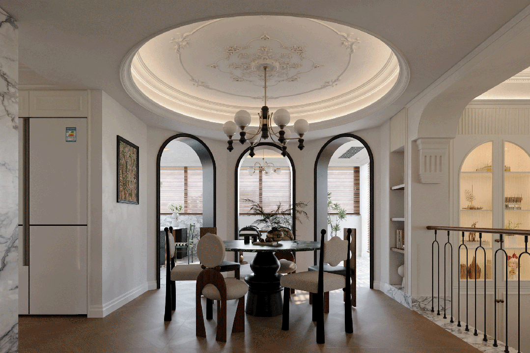 法白之境（金色地中海排屋改造）丨中国湖州丨龙庭设计-1