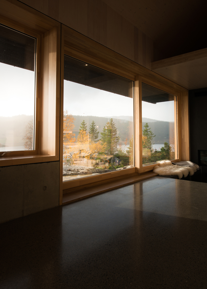 挪威 Rones 小木屋 | 混凝土与木头的和谐共生-40