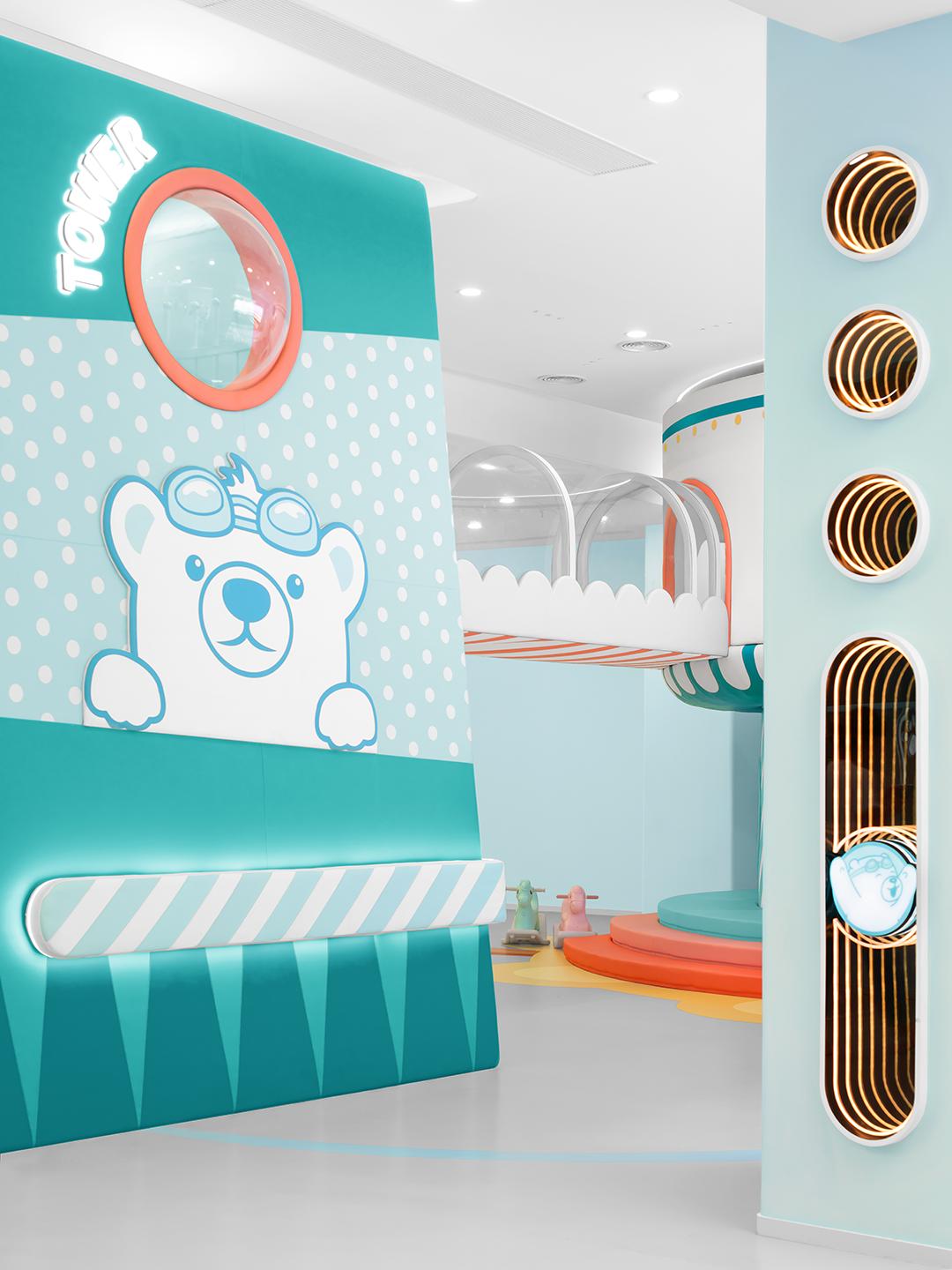 小北亲子游泳俱乐部丨中国上海丨杭州二向箔空间设计-12