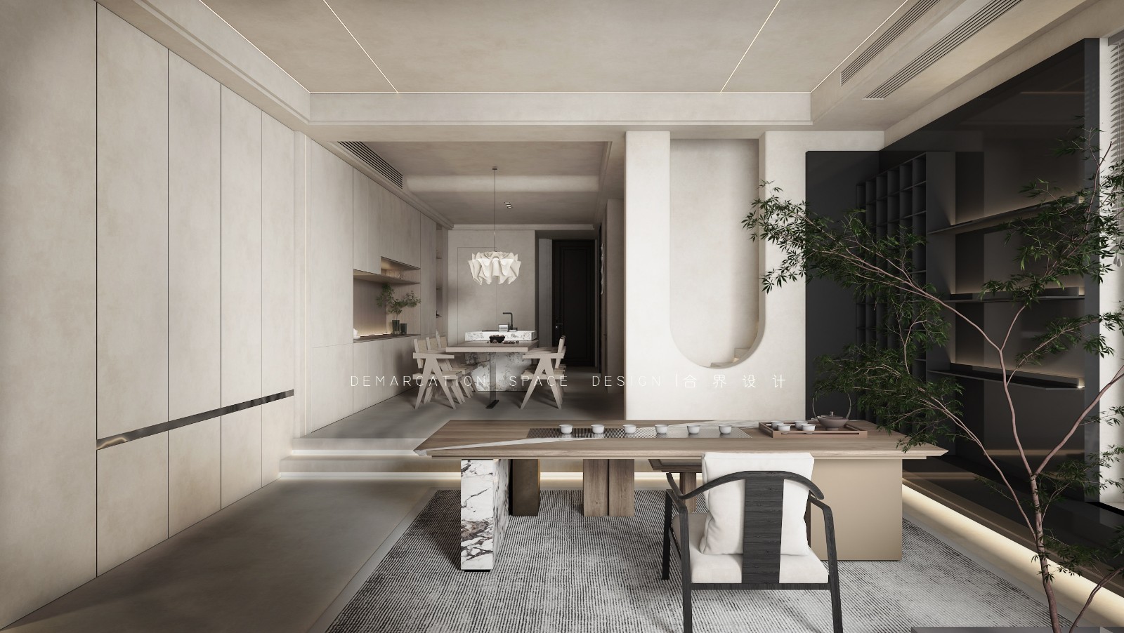 450㎡私宅设计丨合界设计-2