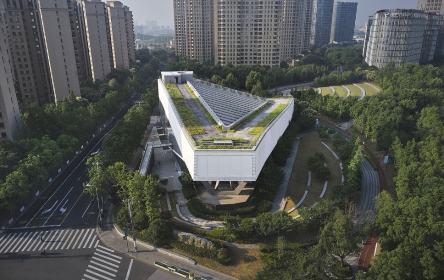 绿谷艺术中心 | 桁架环中的公共艺术舞台-15