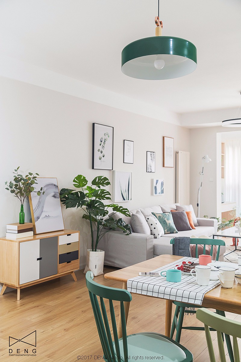 清新北欧风，河畔新世界——成都河畔新世界住宅  喜屋设计-10