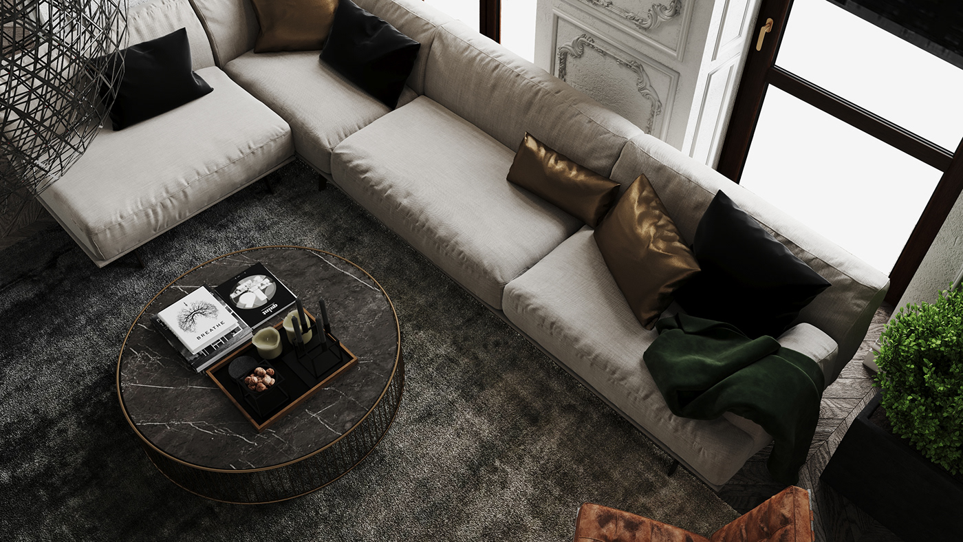 俄罗斯诺沃西比尔斯克 159 平米别墅,古典与现代风格完美融合-8