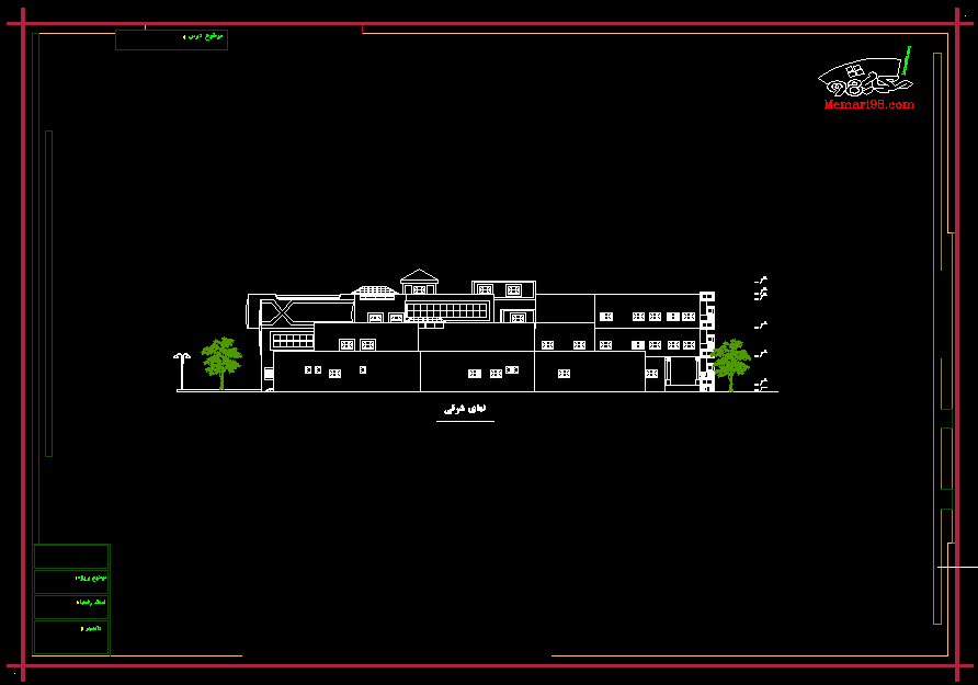 完整医院项目（AutoCAD  渲染  PSD  图纸排版）-16