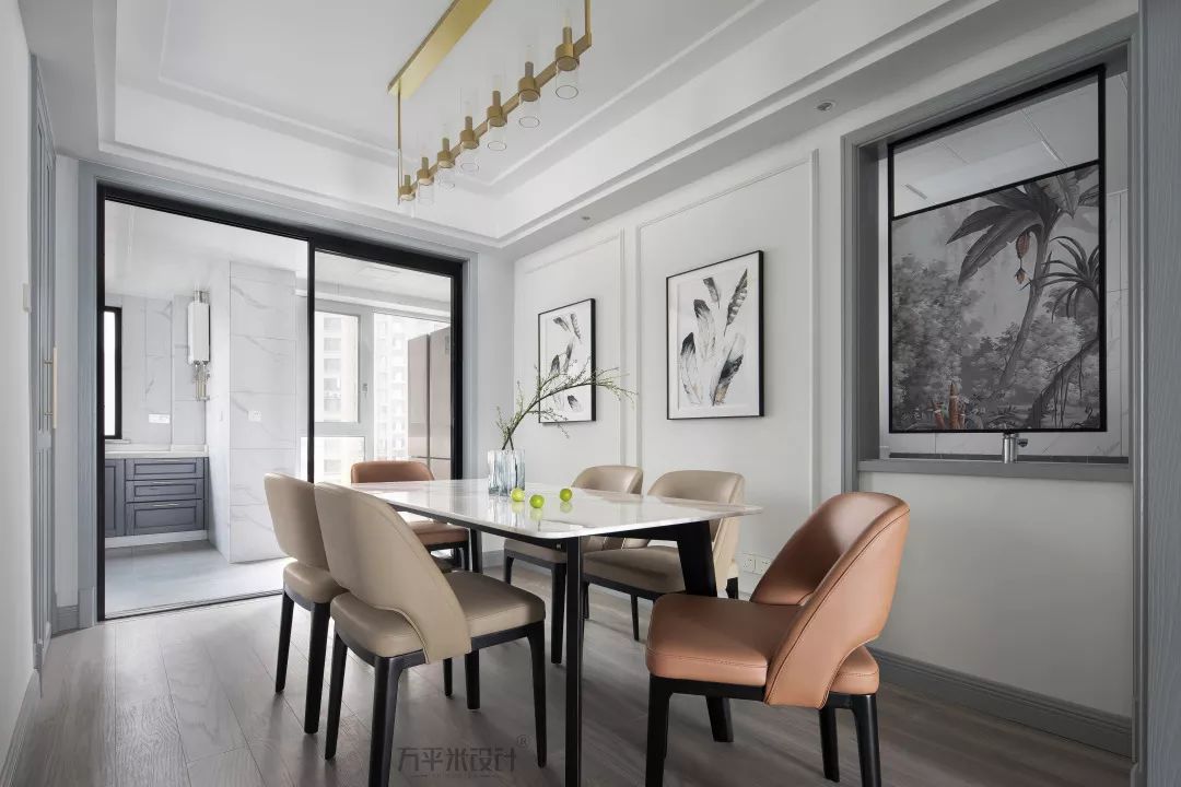 现代美式风,162㎡润和又一城住宅设计-61