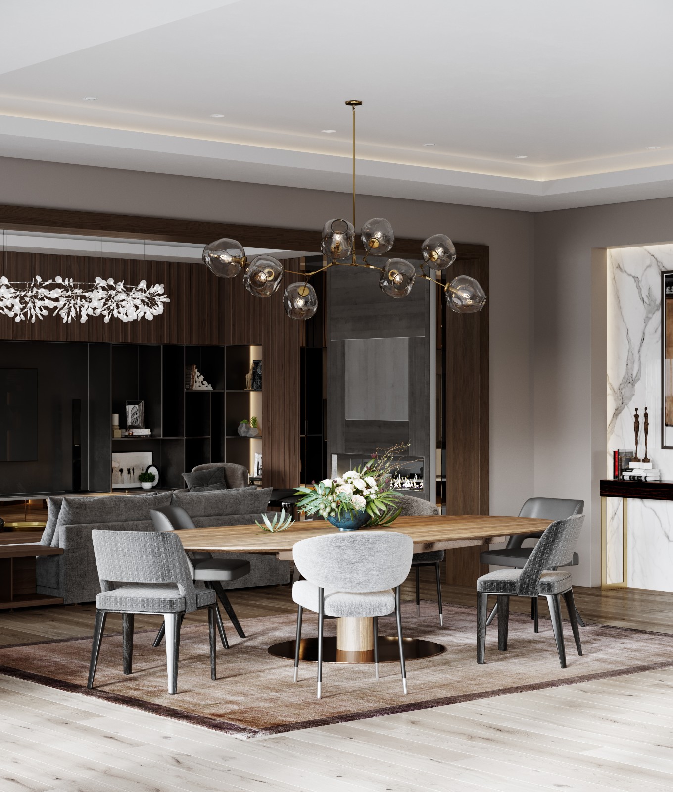 “高级灰+棕”加拿大品质别墅  Maxim Tsiabus-4