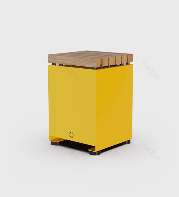 BROK 户外长椅和花盆-6