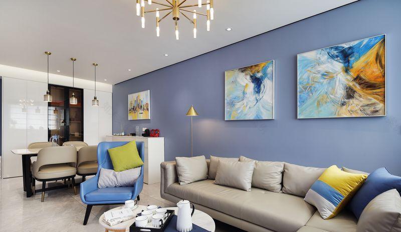 蓝野芳华 · 福田彩虹新都花园 142 平现代北欧风住宅设计丨中国深圳-18