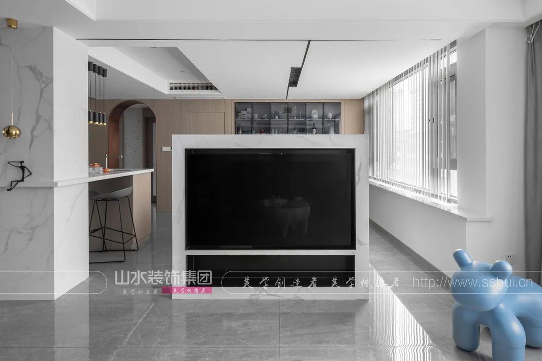 悦湖山院现代家居设计丨洪尧-20