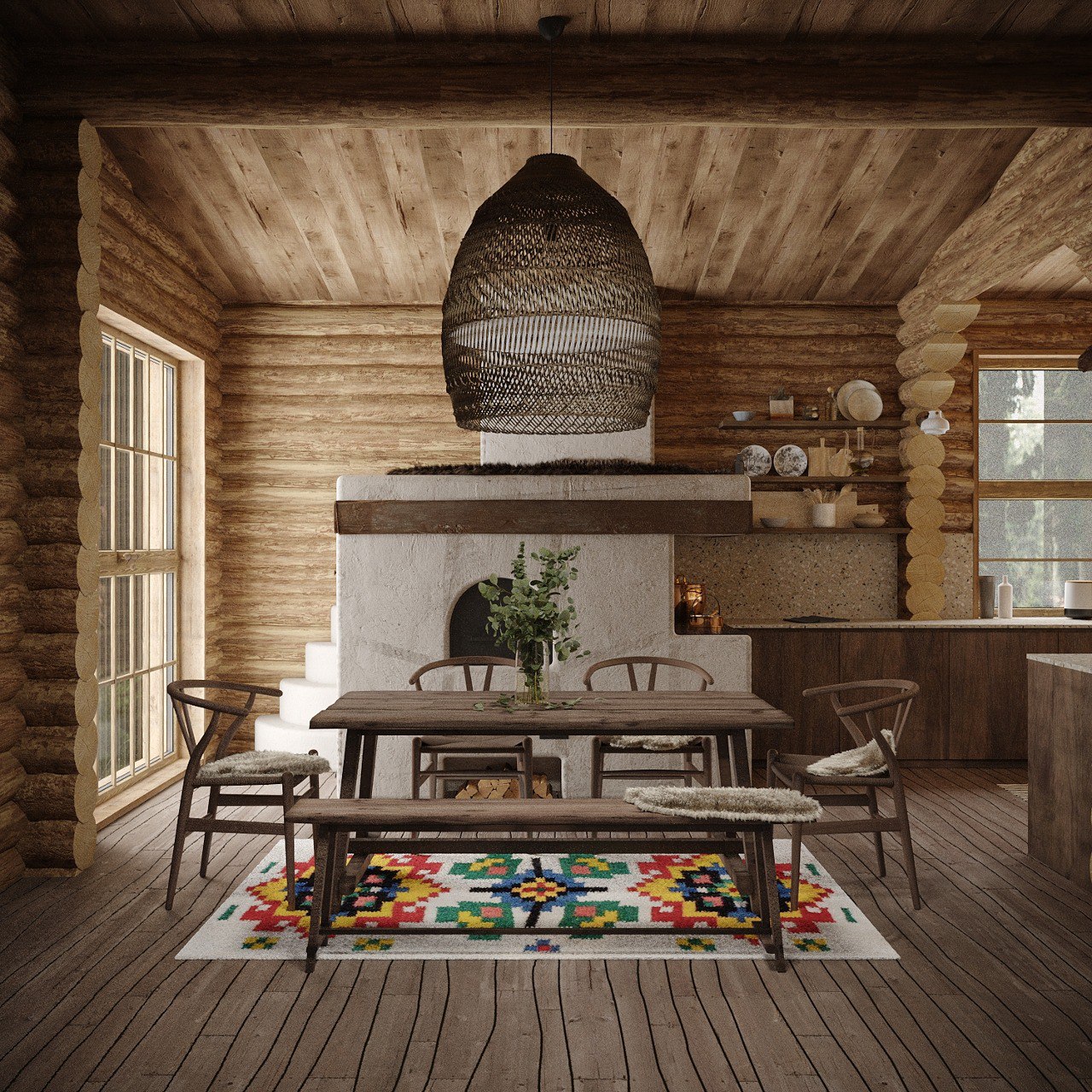 Folk private house-4