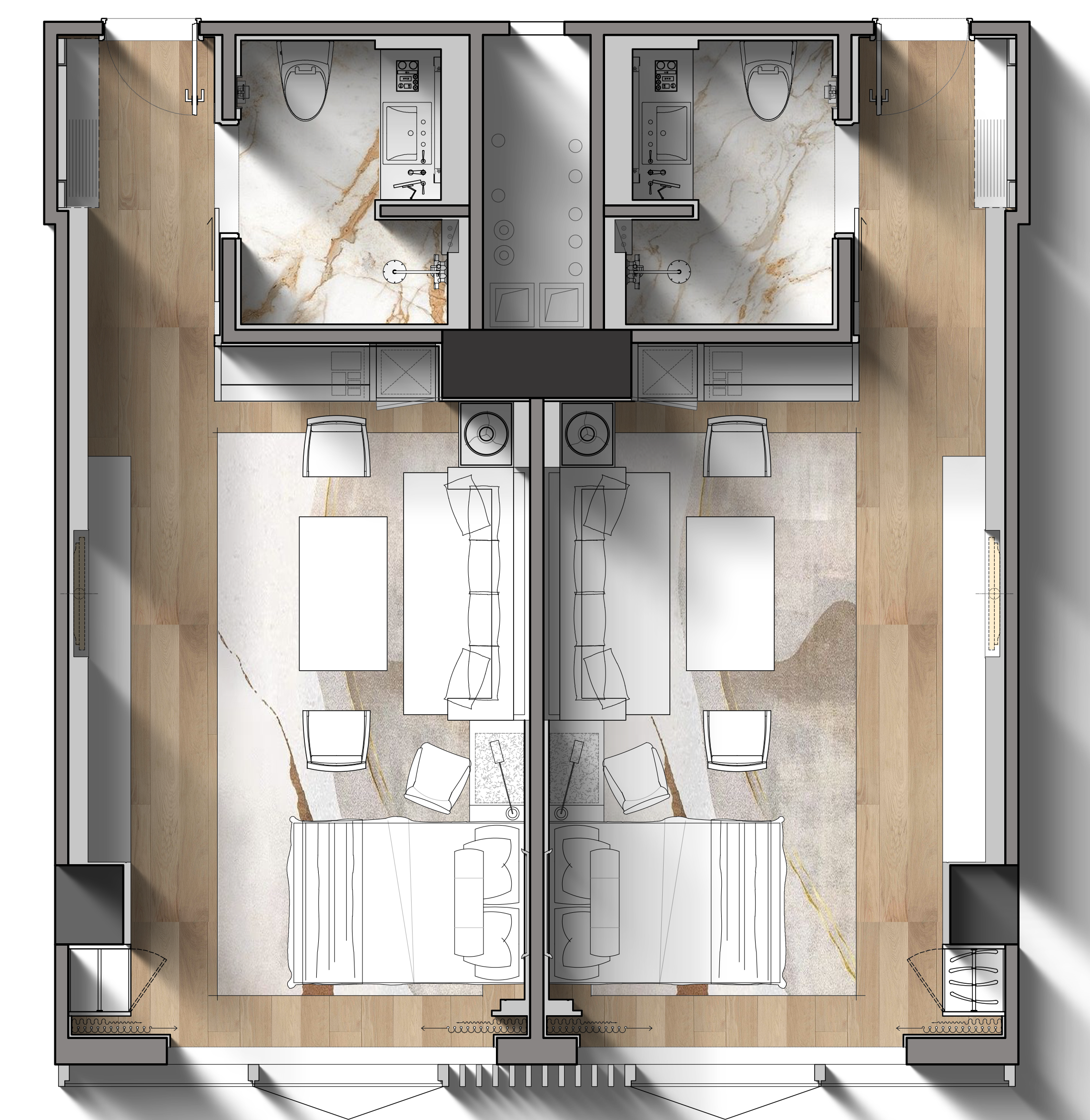 广州 XBED 酒店客房丨中国广州丨XBED 酒店集团-4
