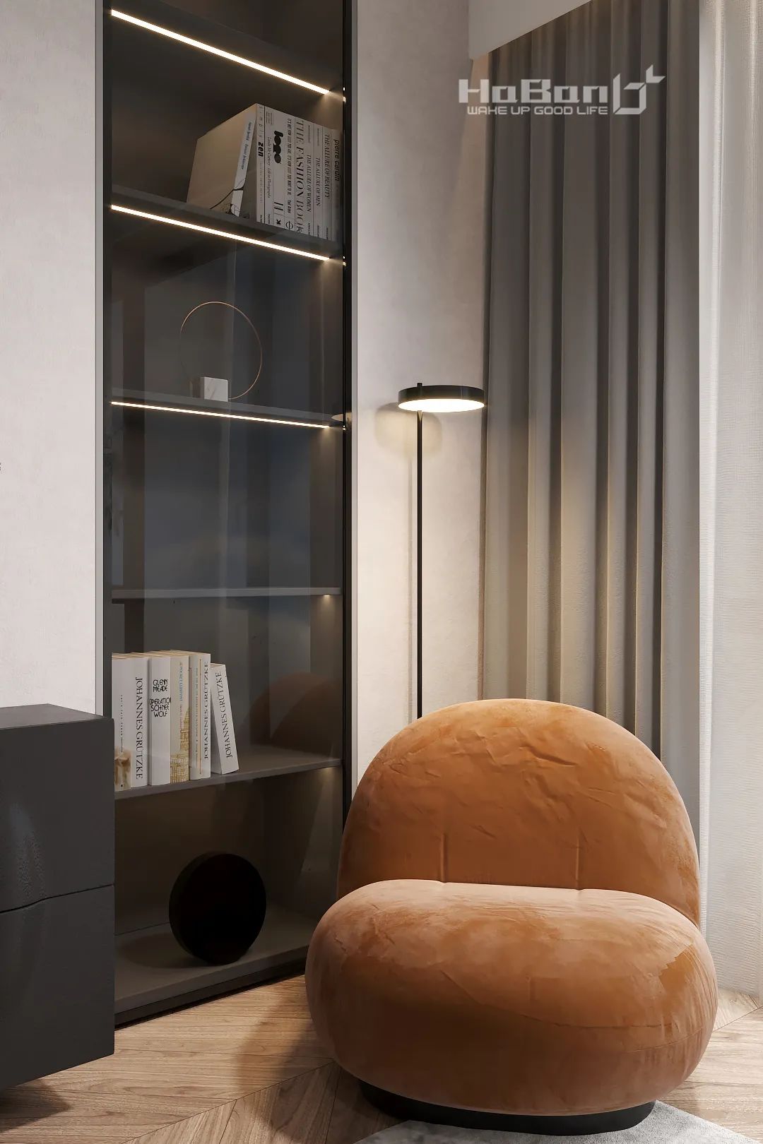 光大广场现代家居，极简与自然的完美融合-44