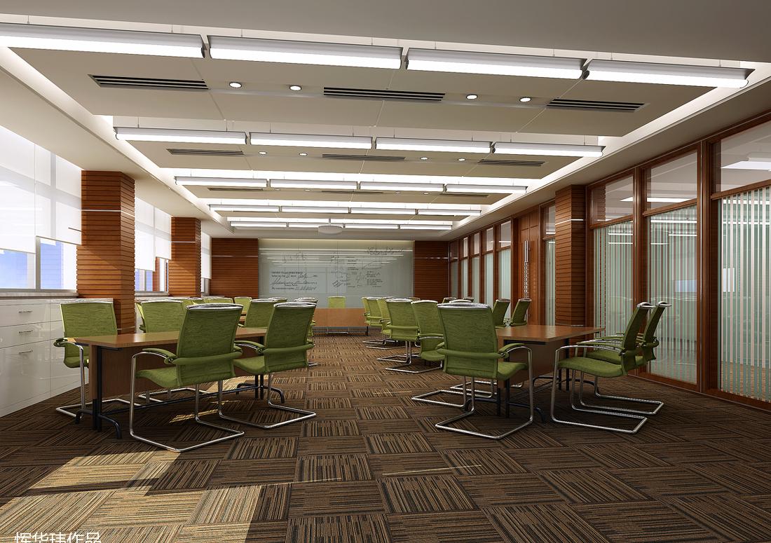 江苏某物流公司现代简约风室内设计-2