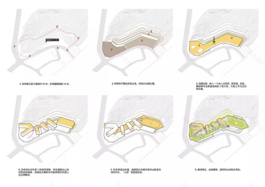 深圳福龙学校 | 绿色云端,伴山叠院-19
