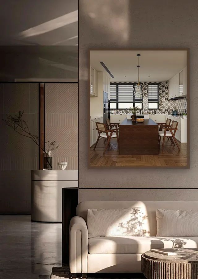 潞鼎庄园138㎡中古风案例 | 复古与现代的完美融合-4